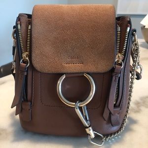 Chloe Mini Faye Backpack